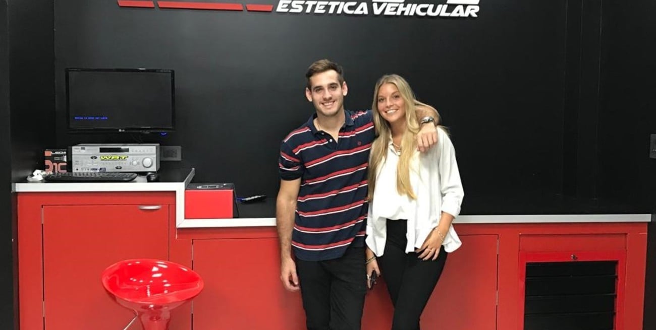 Mario Wagner en su emprendimiento en Santa Fe