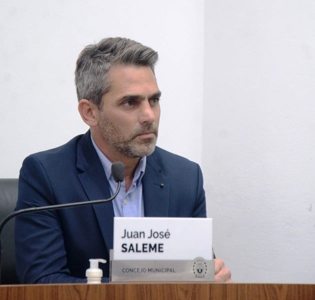 Juan José Saleme, concejal.