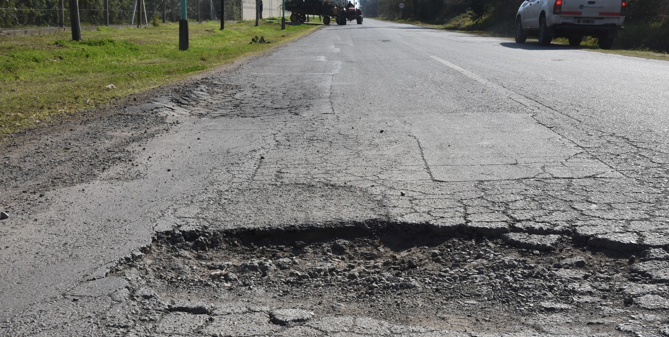 Primer paso. Este lunes comenzó la primera de las dos etapas que ya se licitaron, para reacondicionar el Acceso Norte.