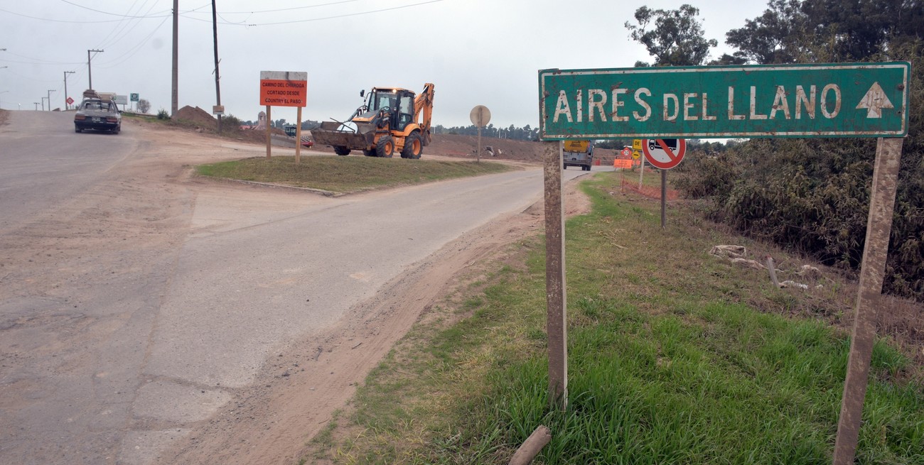 Obra de acceso a los countries de Santo Tomé estaría lista a fin de año