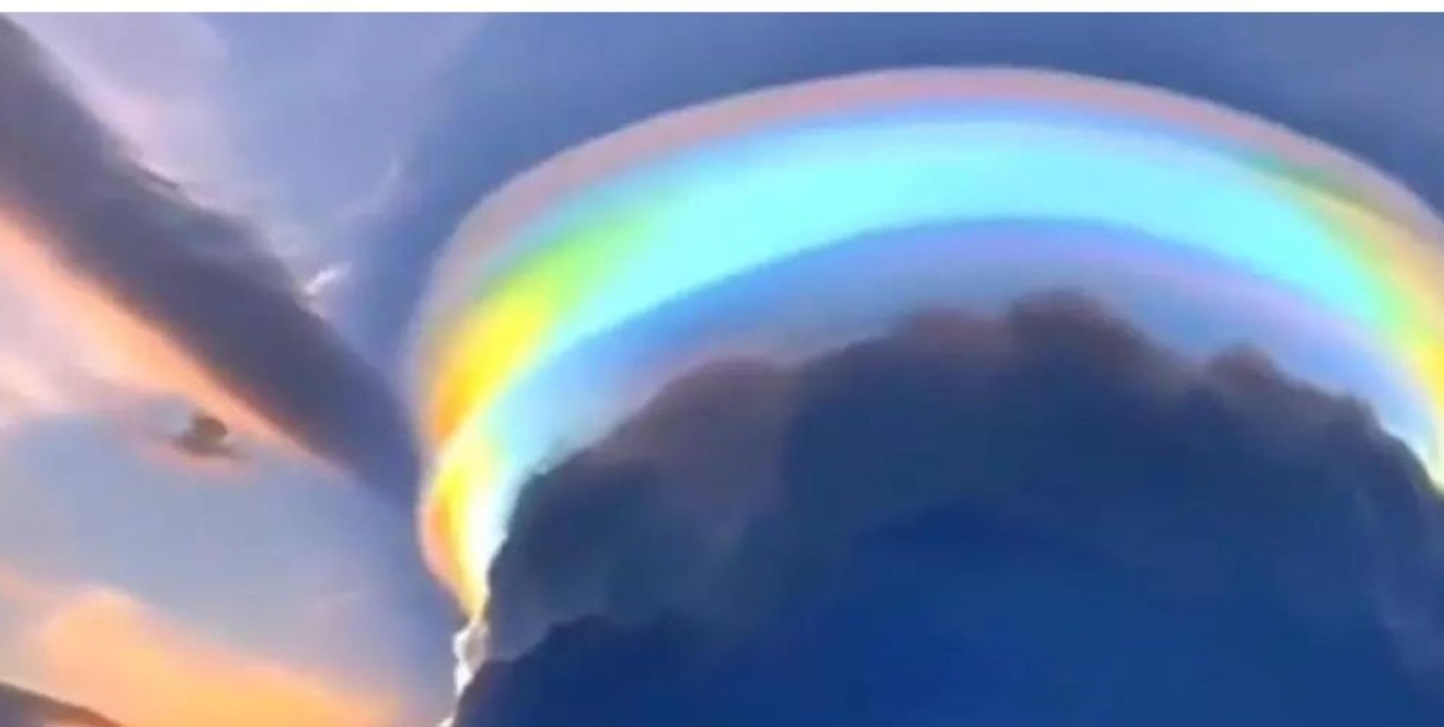 Un majestuoso fenómeno natural sorprendió a China.