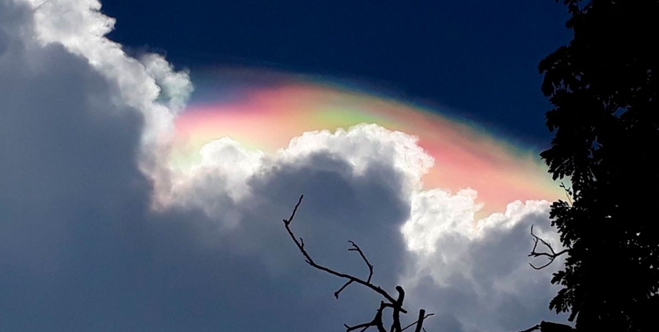Un majestuoso fenómeno natural sorprendió a China.