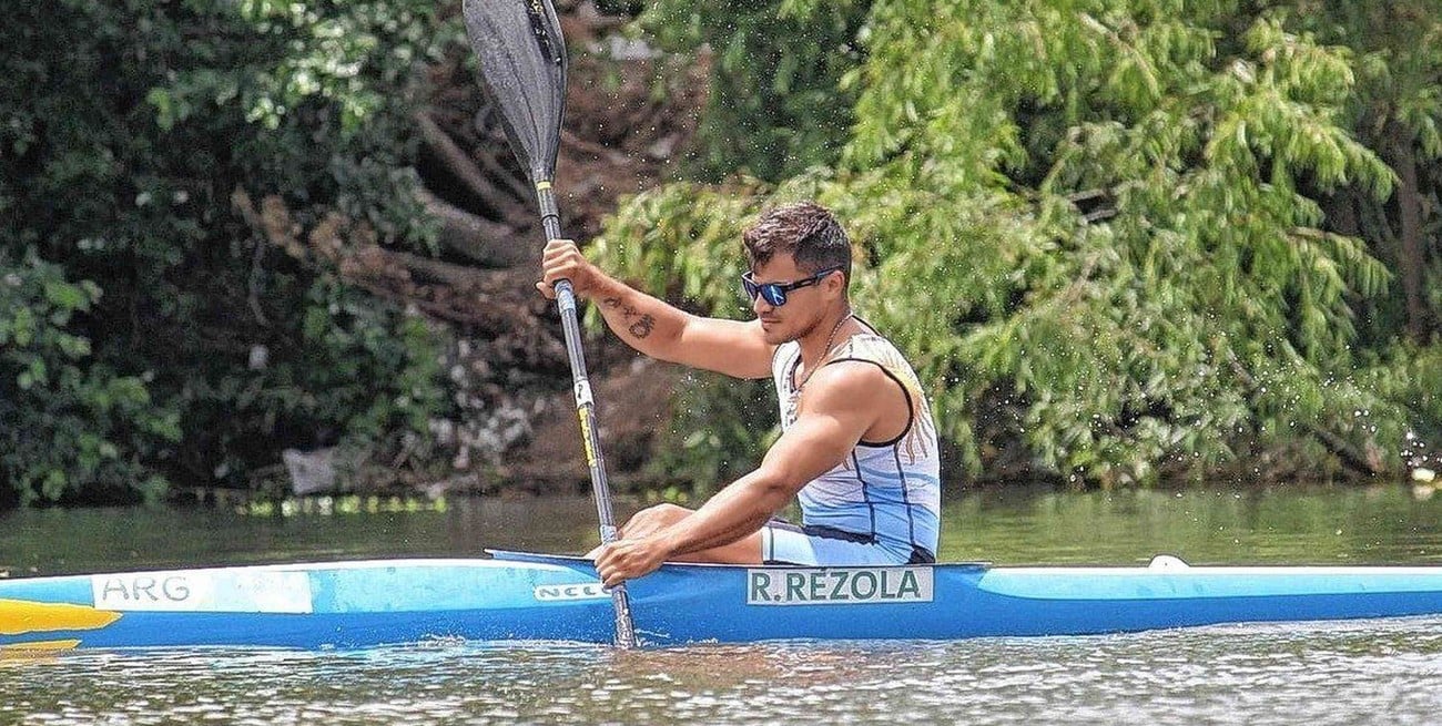 En plena actividad. El santafesino sigue sumando logros a su gran carrera en el canotaje a nivel mundial.