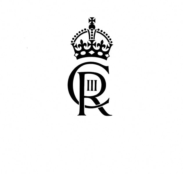 Foto sin fecha emitida por el Palacio de Buckingham de la nueva cifra que utilizará el rey Carlos III. Vía Reuters
EDITORIAL USE ONLY. THERE SHALL BE NO COMMERCIAL USE WHATSOEVER OF THIS IMAGE (INCLUDING ANY USE IN MERCHANDISING, ADVERTISING OR ANY OTHER NON-EDITORIAL USE). THE IMAGE MUST NOT BE DIGITALLY ENHANCED, MANIPULATED OR MODIFIED IN ANY MANNER OR FORM WHEN PUBLISHED. THE IMAGE IS FOR FREE USE UNTIL MONDAY OCTOBER 3, 2022. THEREAFTER THIS IMAGE IS AVAILABLE ONLY VIA BUCKINGHAM PALACE ROYAL COMMUNICATIONS. NOTE TO EDITORS: THIS HANDOUT PHOTO MAY ONLY BE USED IN FOR EDITORIAL REPORTING PURPOSES FOR THE CONTEMPORANEOUS ILLUSTRATION OF EVENTS, THINGS OR THE PEOPLE IN THE IMAGE OR FACTS MENTIONED IN THE CAPTION. REUSE OF THE PICTURE MAY REQUIRE FURTHE