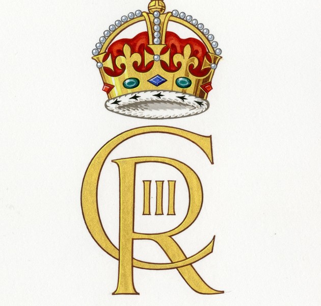 Otra versión de la nueva cifra que utilizará el rey Carlos III. Vía Reuters 