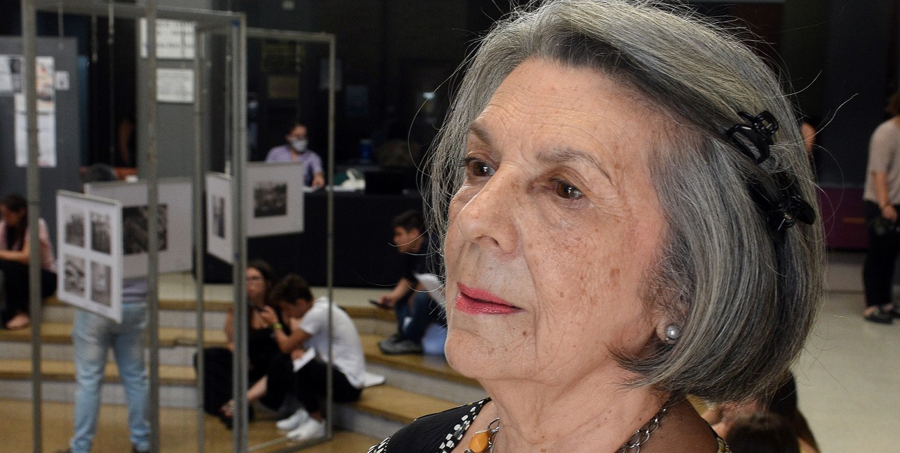 Nélida Diburzi, directora de las Olimpíadas.