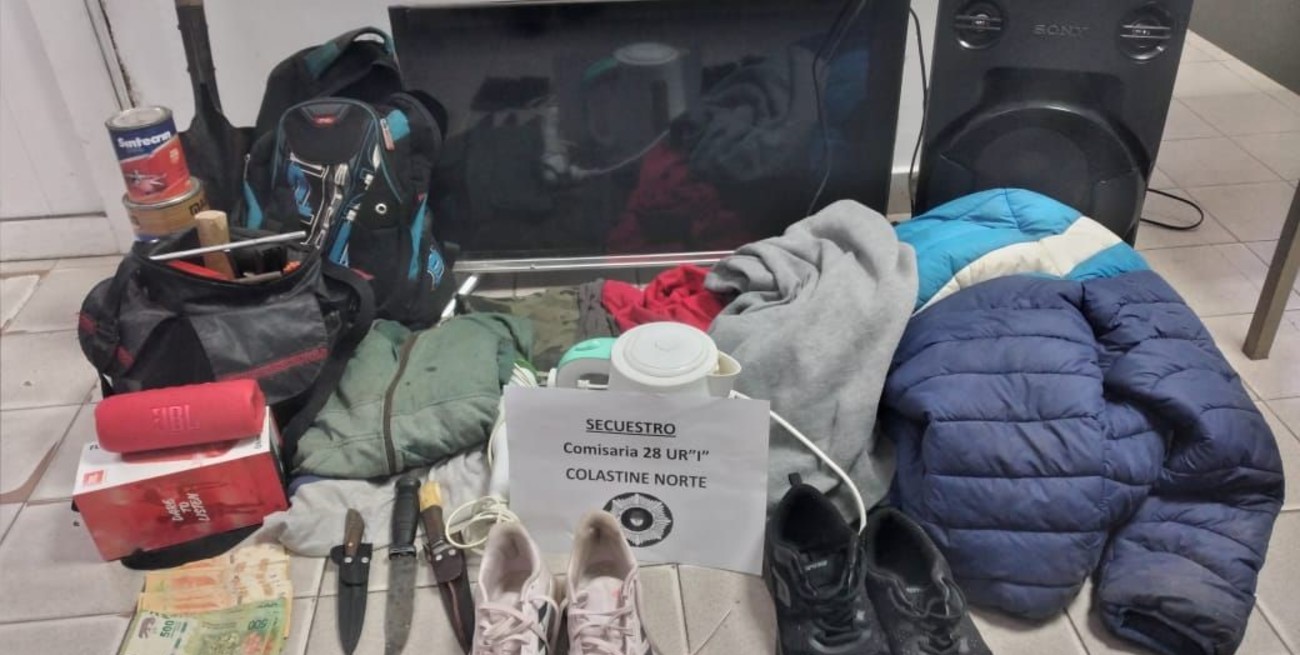 Los uniformados hallaron los elementos que habían sido sustraídos a las víctimas