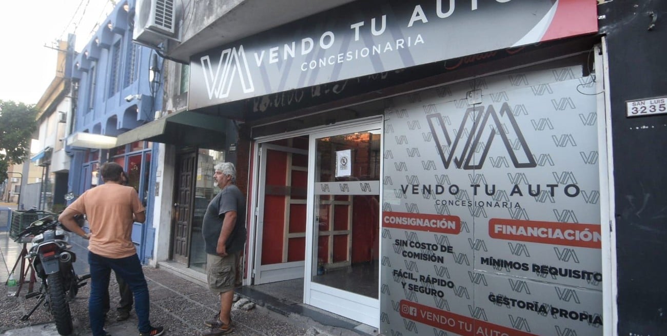El negocio está ubicado en calle San Luis al 3200 de la ciudad de Santa Fe. Foto: Pablo Aguirre