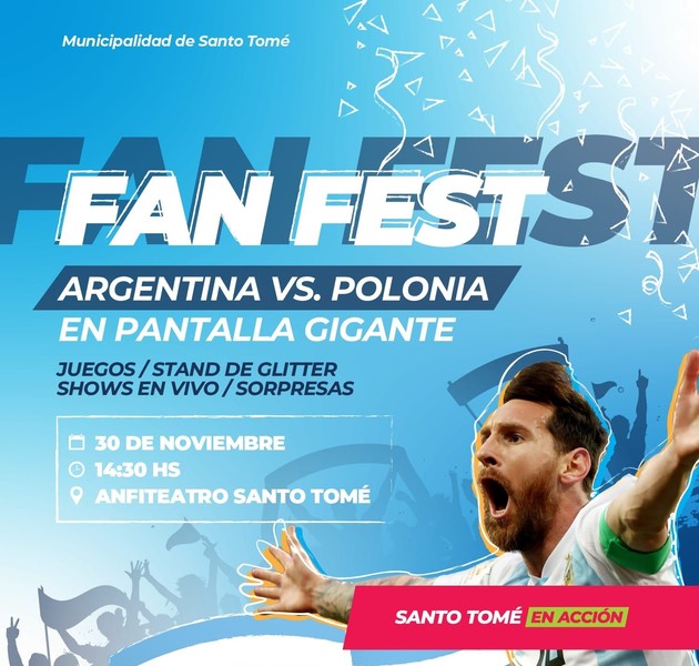 La fiesta comenzará a las 14.30