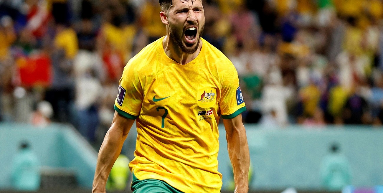 Mathew Leckie es la llave del gol para Australia. Crédito: John Sibley / Reuters