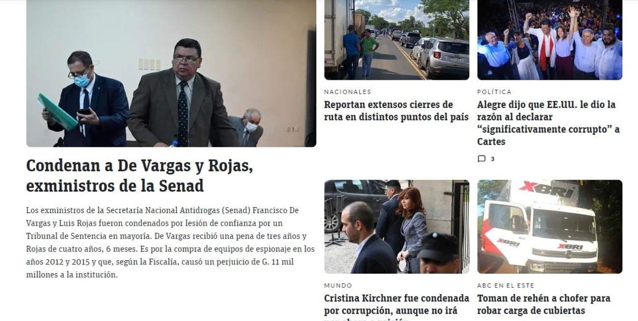 repercusiones internacionales cfk