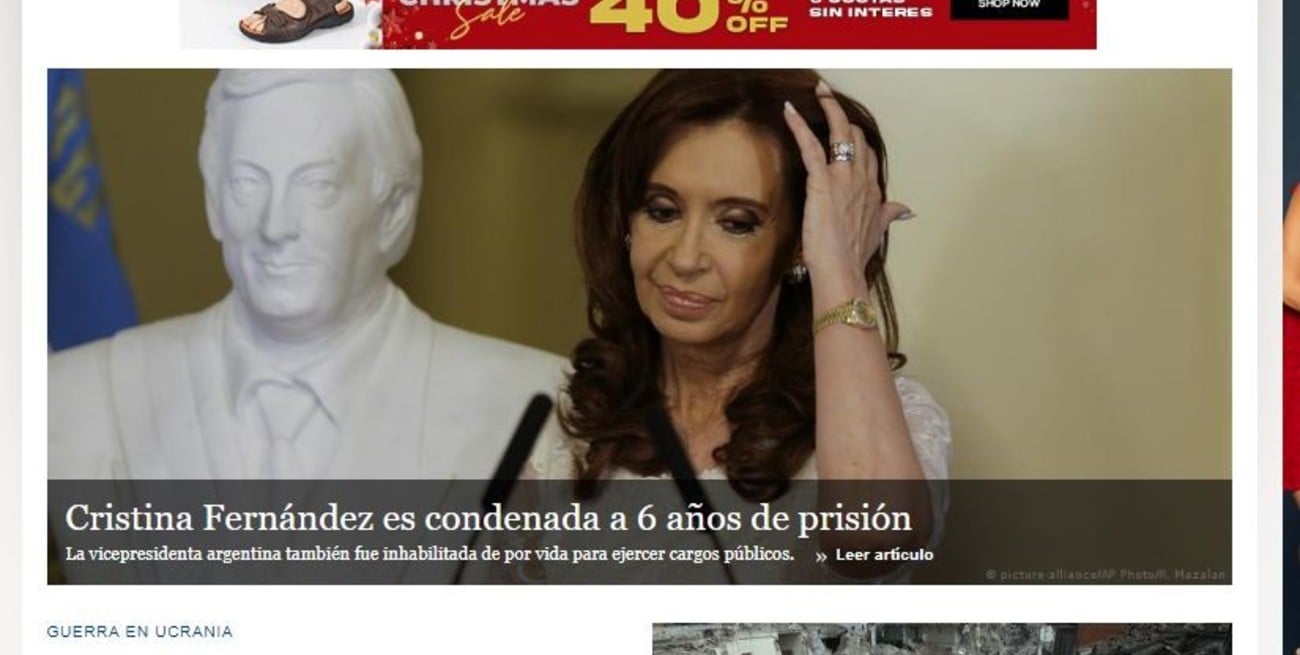 repercusiones internacionales cfk