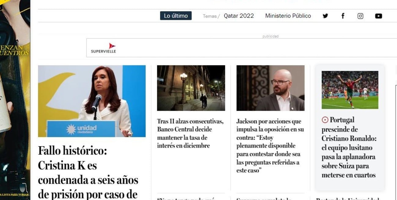 repercusiones internacionales cfk