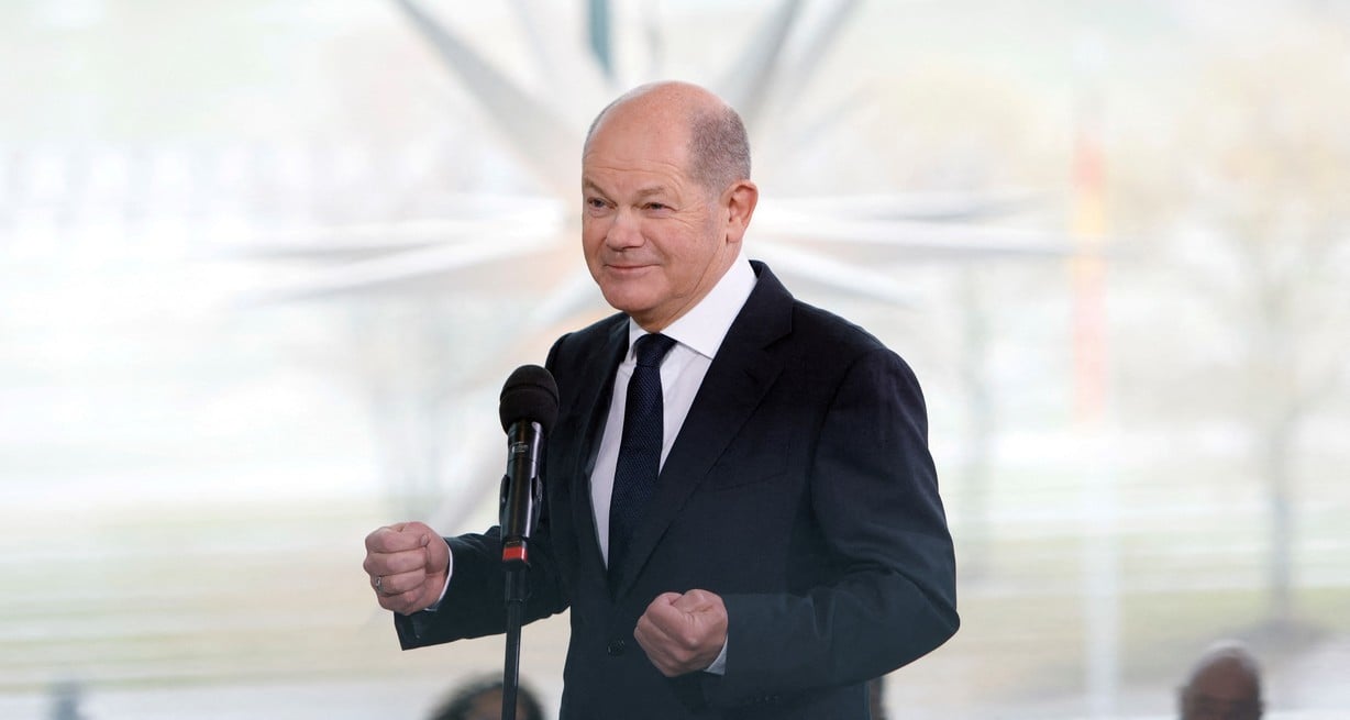Olaf Scholz, canciller de Alemania. Crédito: Michele Tantussi / Reuters