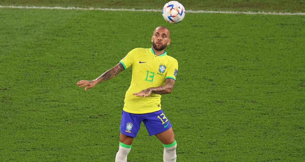 Alves fue una figura destacada de la selección de Brasil. Crédito: Reuters.