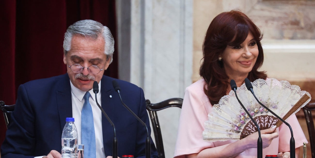 Alberto Fernández y Cristina Fernández de Kirchner. Crédito: Tomas Cuesta / Reuters