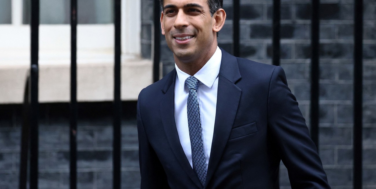 Rishi Sunak, primer ministro de Reino Unido. Crédito: Henry Nicholls / Reuters
