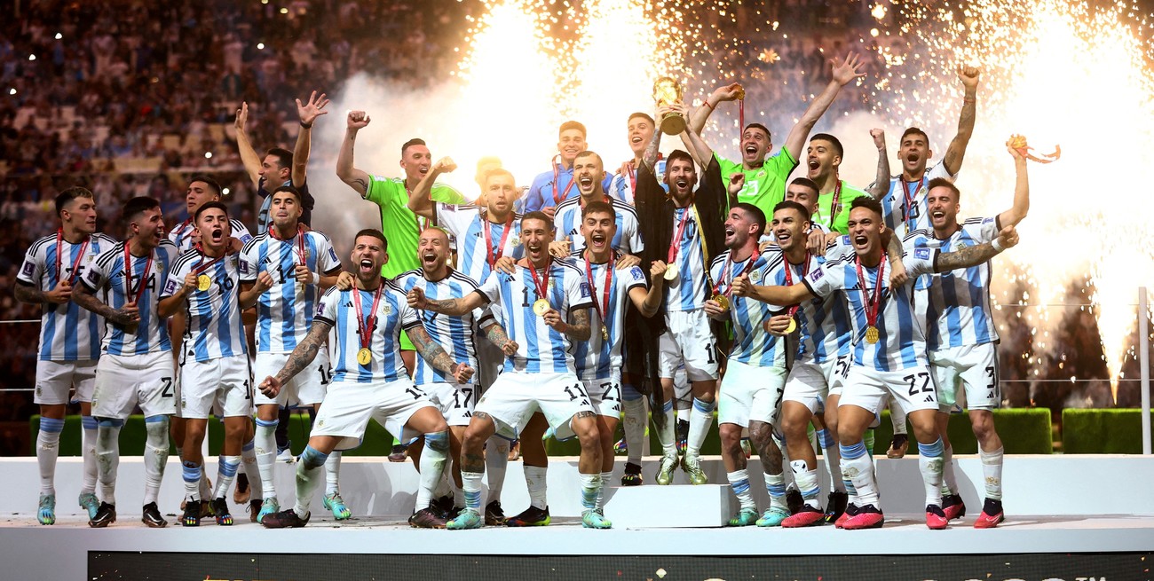 Argentina, campeona del mundo.
