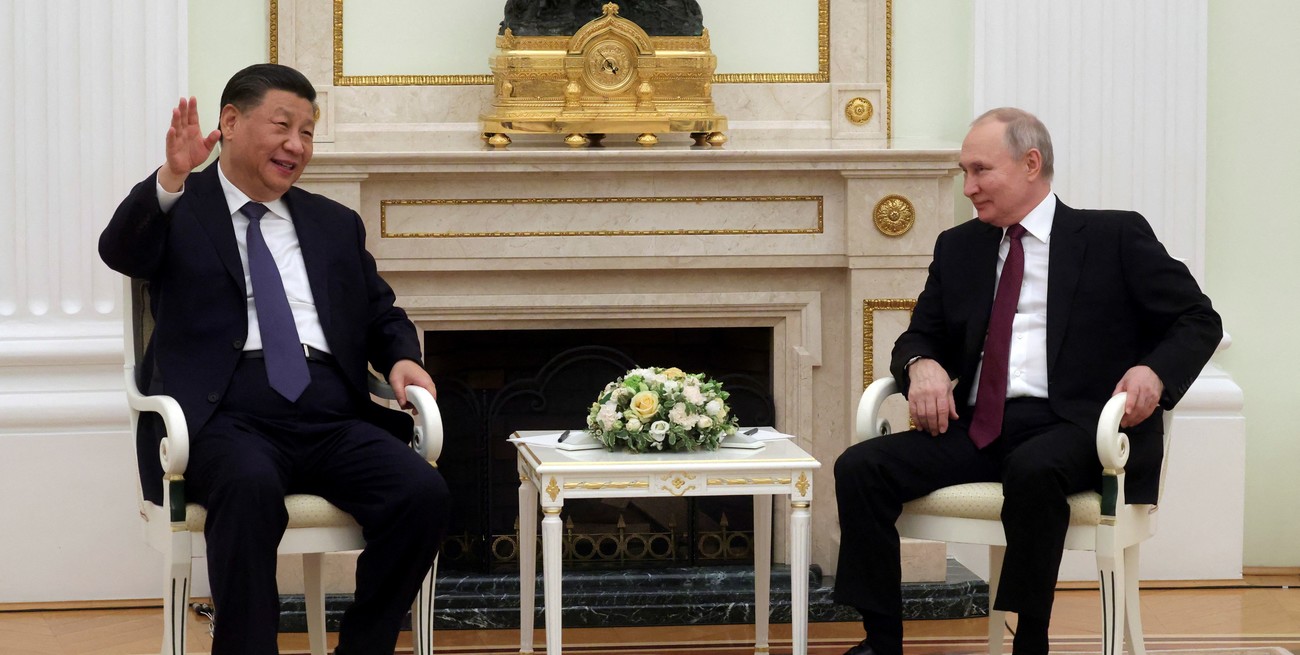Encuentro clave entre Xi y Putin. Crédito: Sergei Karpukhin / Sputnik