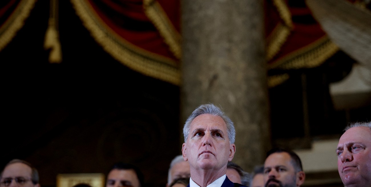 Kevin McCarthy, presidente de la Cámara de Representantes de Estados Unidos. Crédito: Evelyn Hockstein / Reuters