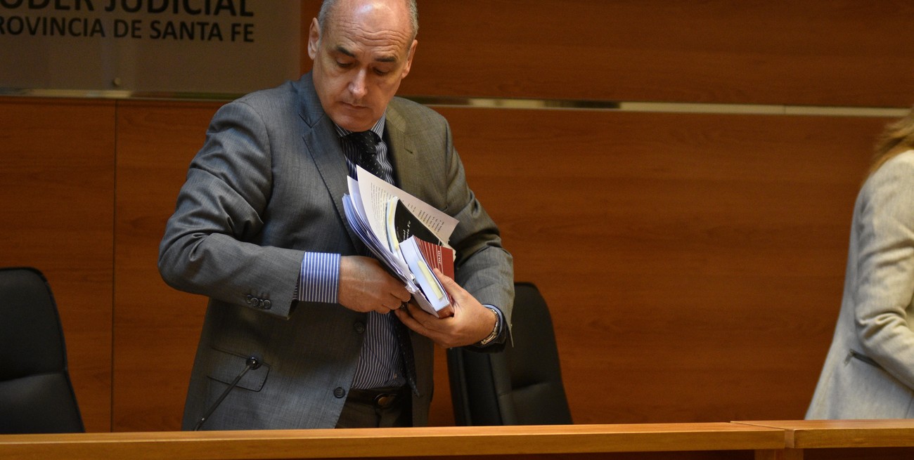 El juez penal Pablo Busaniche admitió el juicio abreviado, y resolverá en los próximos días. Créditos: Guillermo Di Salvatore