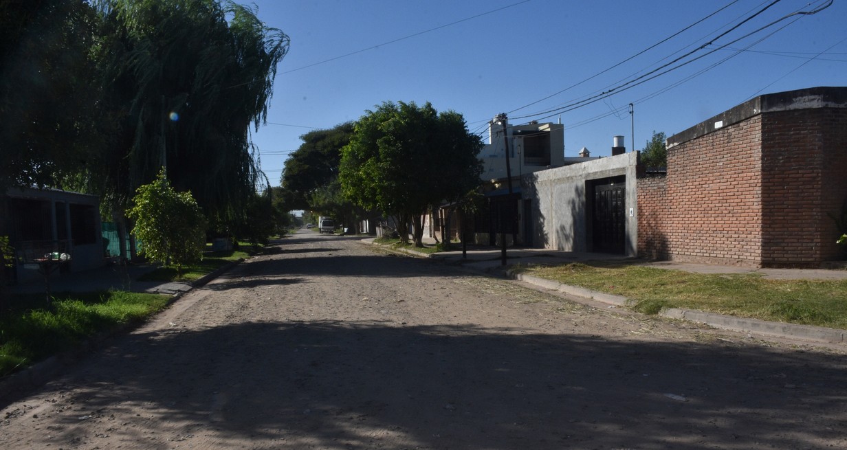 La Pampa a la altura de 5200 es la calle que espera por la mejora. Crédito: Flavio Raina