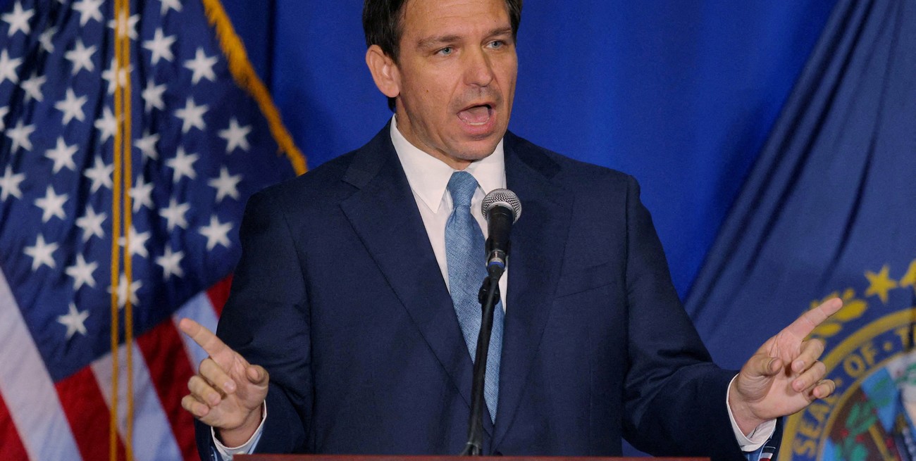 Ron DeSantis, gobernador de Florida. Crédito: Brian Snyder / Reuters