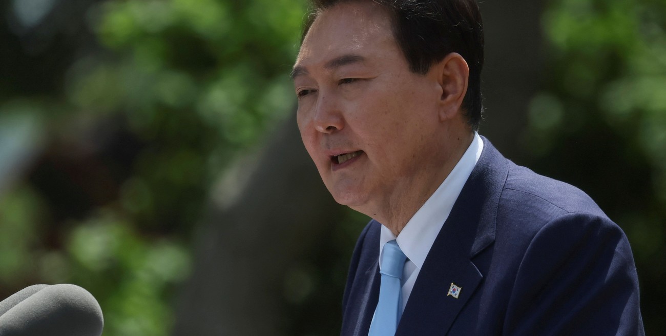 Yoon Suk-yeol, presidente de Corea del Sur. Crédito: Leah Millis / Reuters