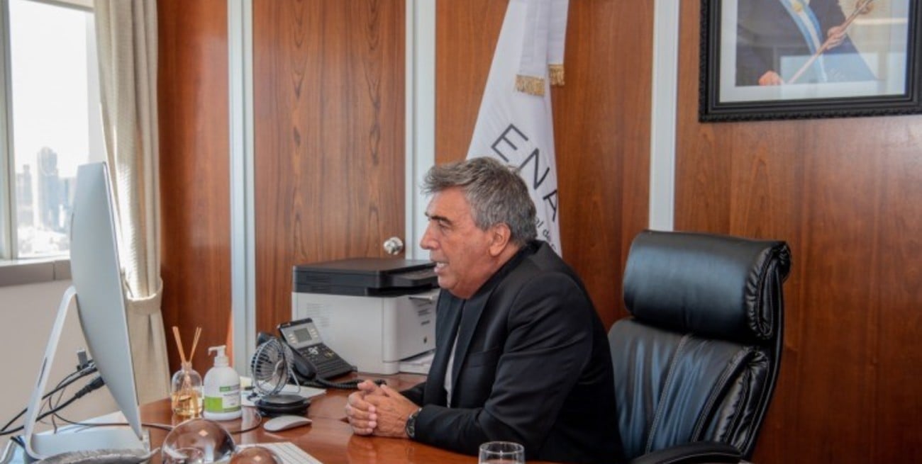 Claudio Ambrosini, presidente de Enacom. Crédito: Prensa Enacom