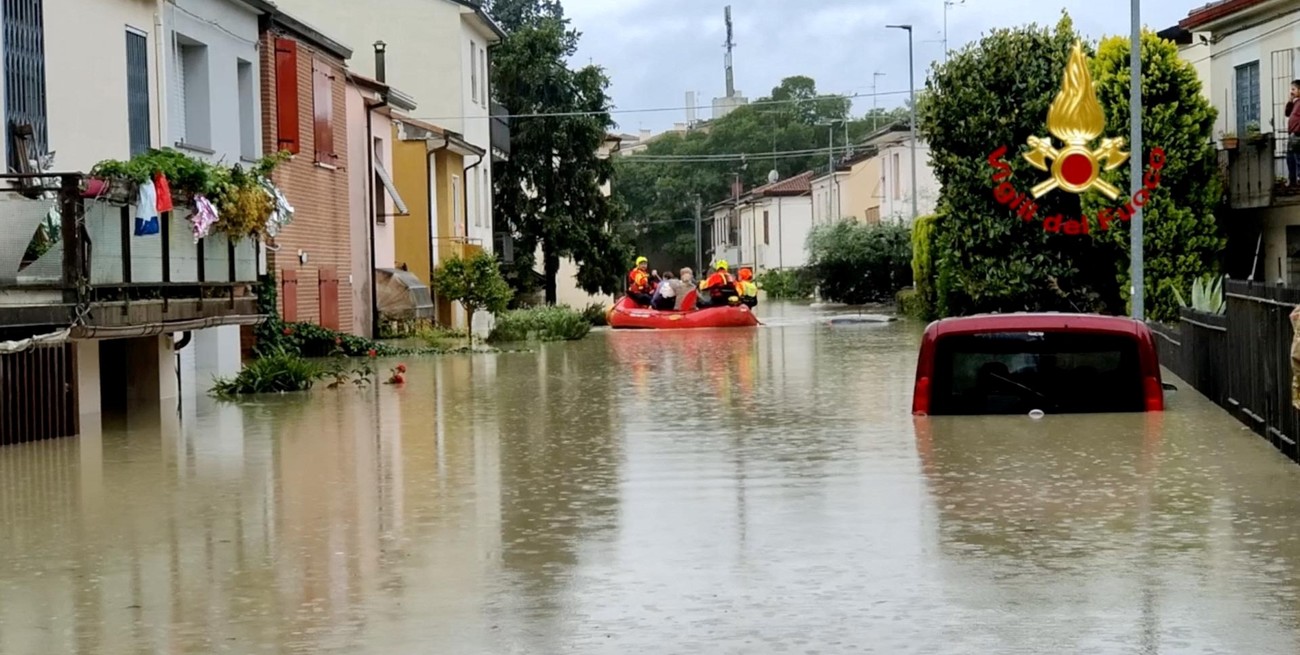 Trágico panorama en Italia. Crédito: Vigili del Fuoco
