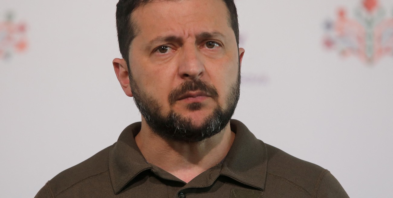 Volodimir Zelenski. Crédito: Vladislav Culiomza / Reuters