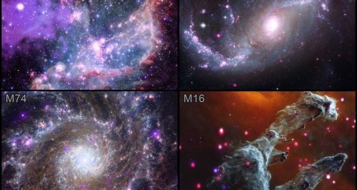 El universo se ve increíble en las nuevas fotos del Telescopio Espacial James Webb