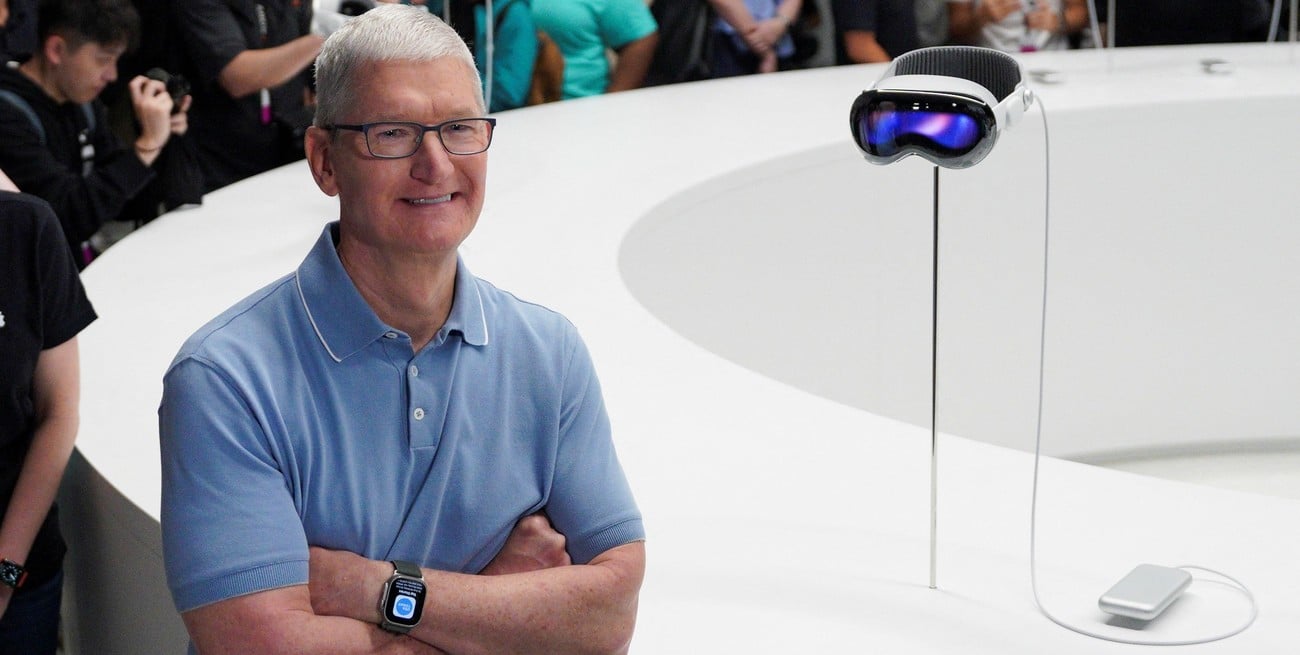 Tim Cook, CEO de Apple. Crédito: Loren Elliott / Reuters