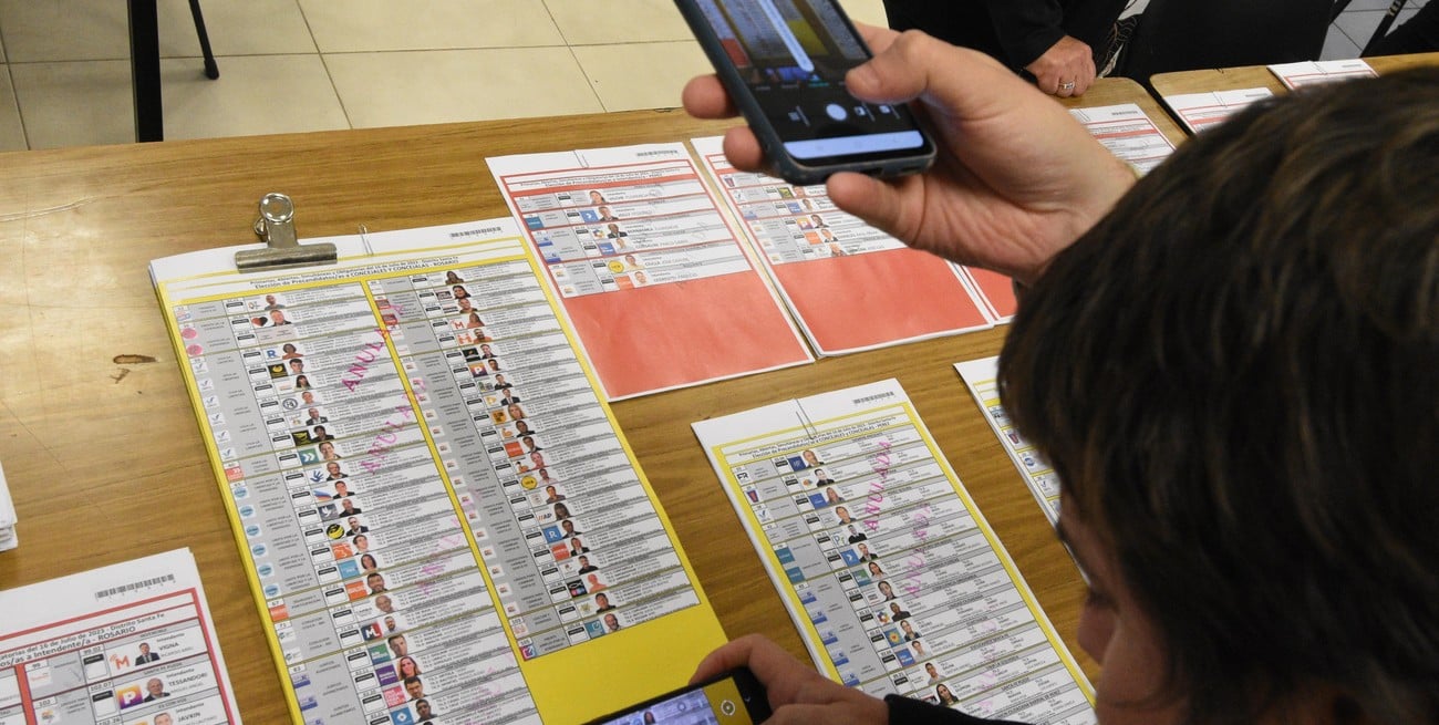 Boletas en Santa Fe. Crédito: Pablo Aguirre