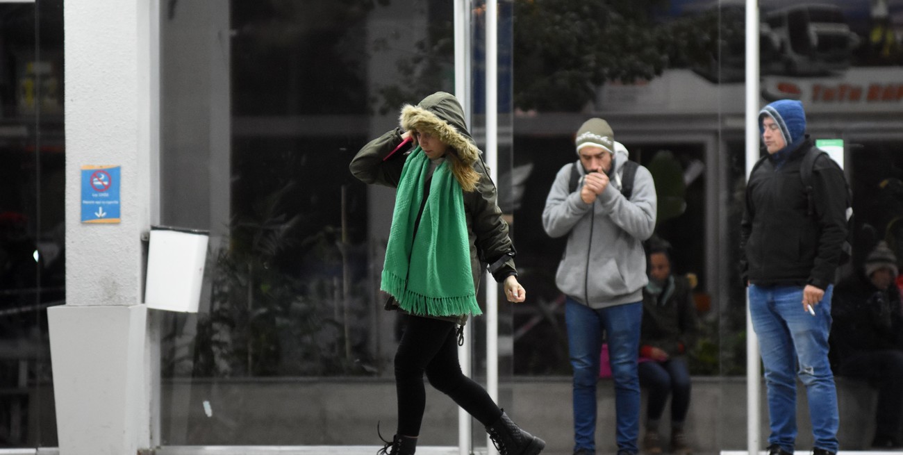Las bajas temperaturas se hacen sentir en el inicio de la semana.