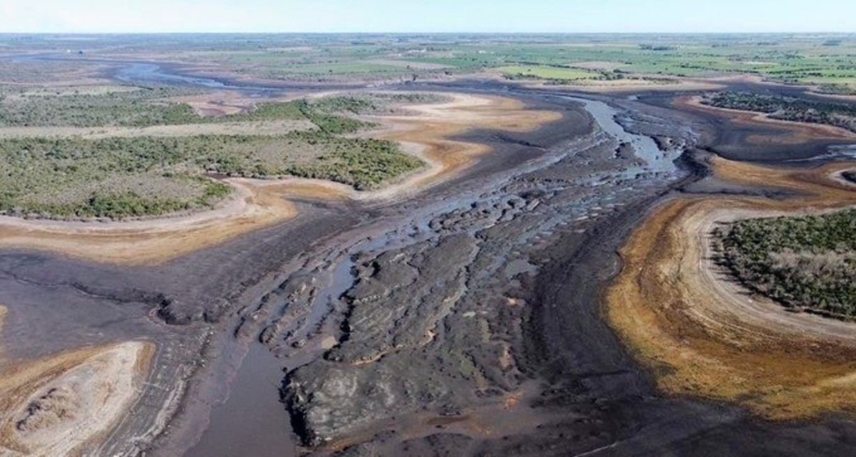 En Uruguay sigue agravándose la crisis del agua.