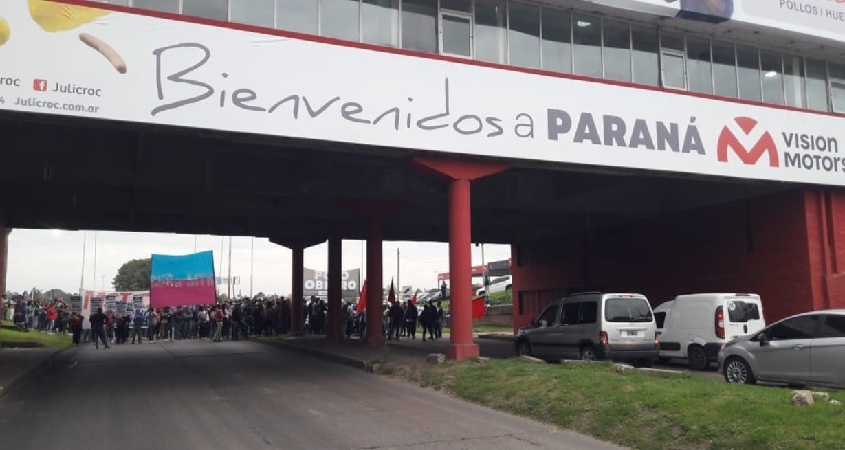 Se manifiestas organizaciones sociales.