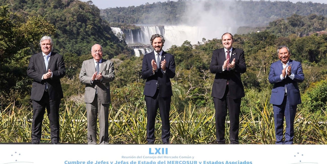 La apertura de la cumbre del Mercosur. Crédito: Télam