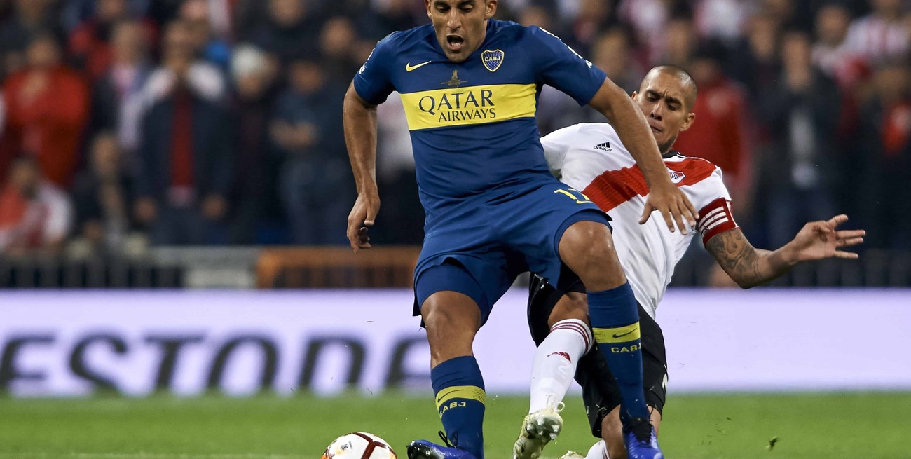 "Wanchope" en la final de Madrid en 2019.