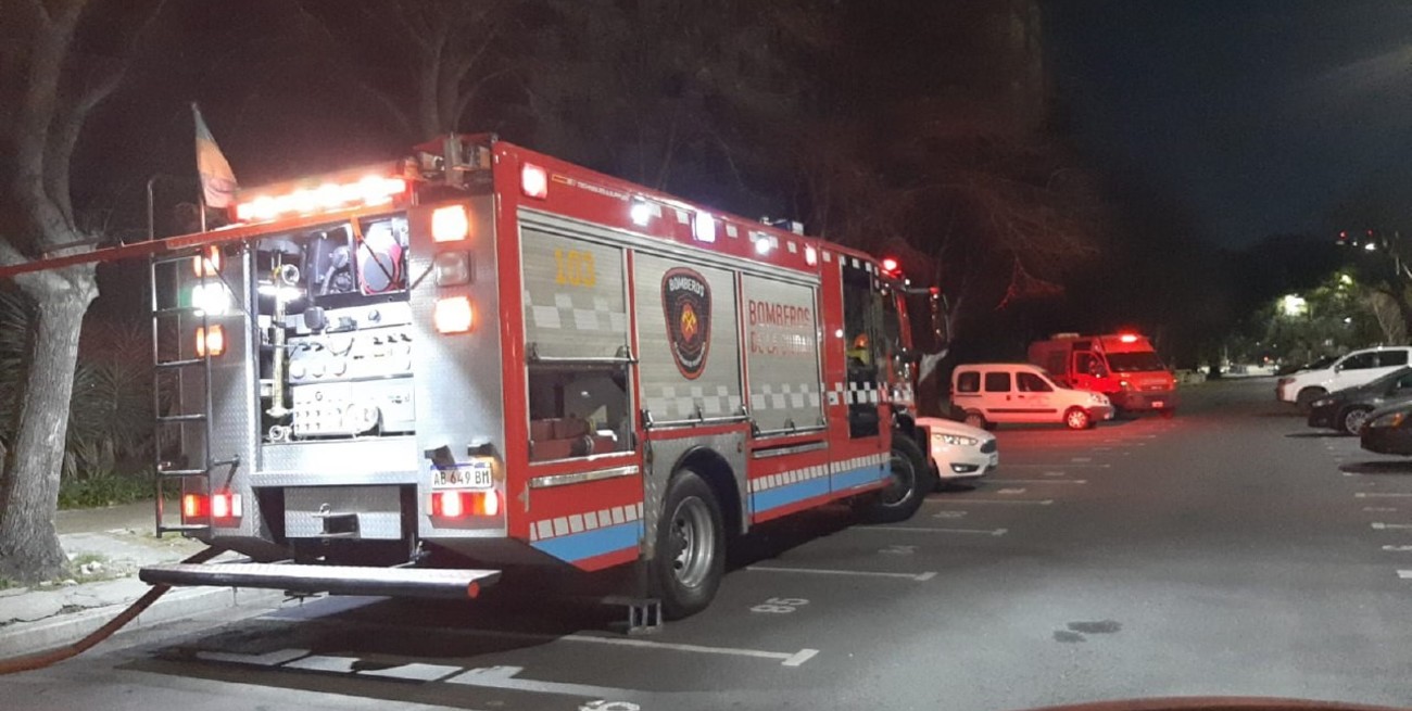 Incendio en los Tribunales de Comodoro Py.