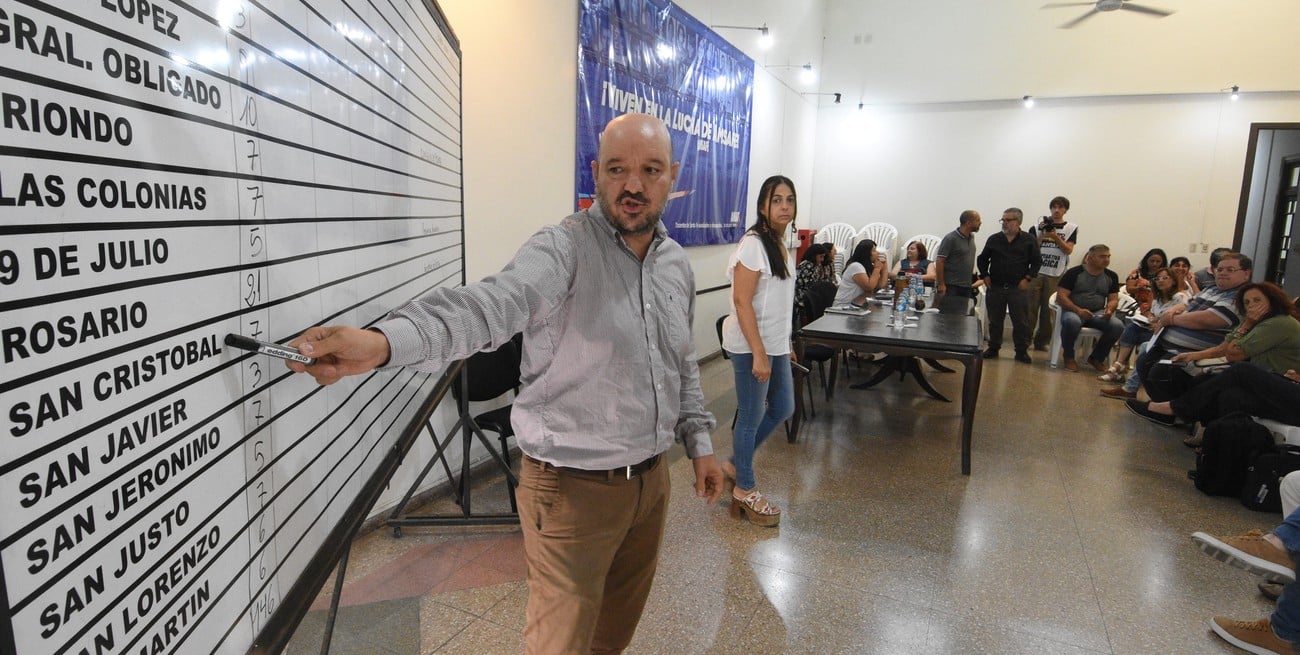 El gremio resolvió en dicha asamblea nuevos aportes. Créditos: Luis Cetraro