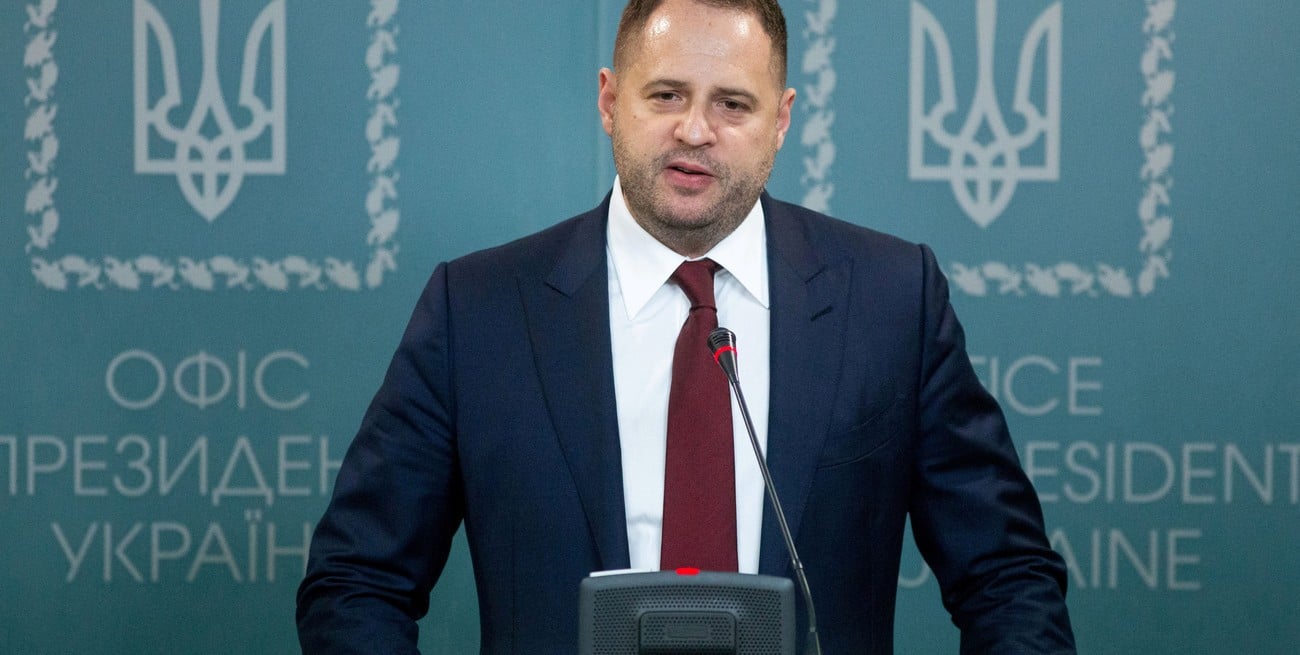 Andriy Yermak, jefe de la oficina del presidente de Ucrania.
