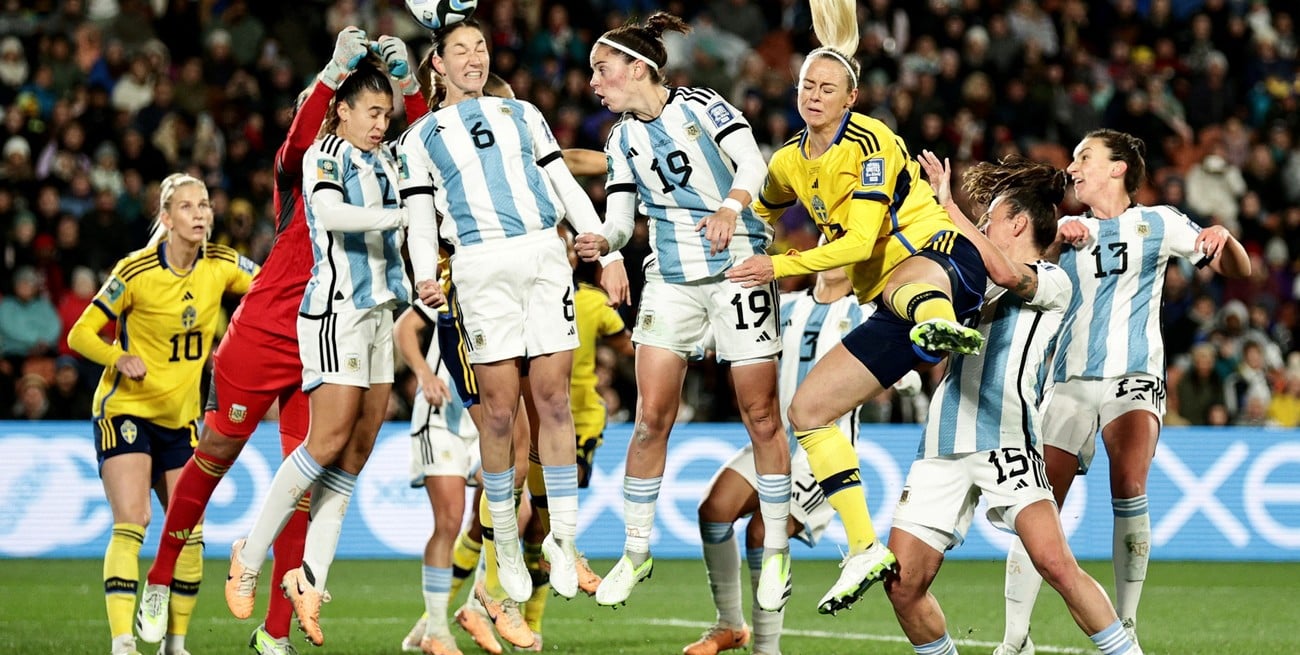 Argentina cayó en el último duelo ante Suecia. Crédito: David Rowland / Reuters