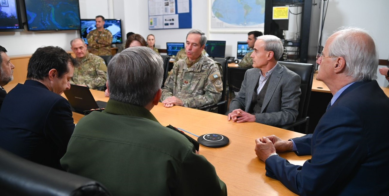 La sede del Comando General Electoral se encuentra ubicado en el Edificio Libertador, del Ejército Argentino. FOTO: Prensa Ministerio del Interior