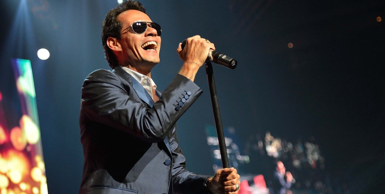 Marc Anthony integra la lista de cantantes latinos más taquilleros.