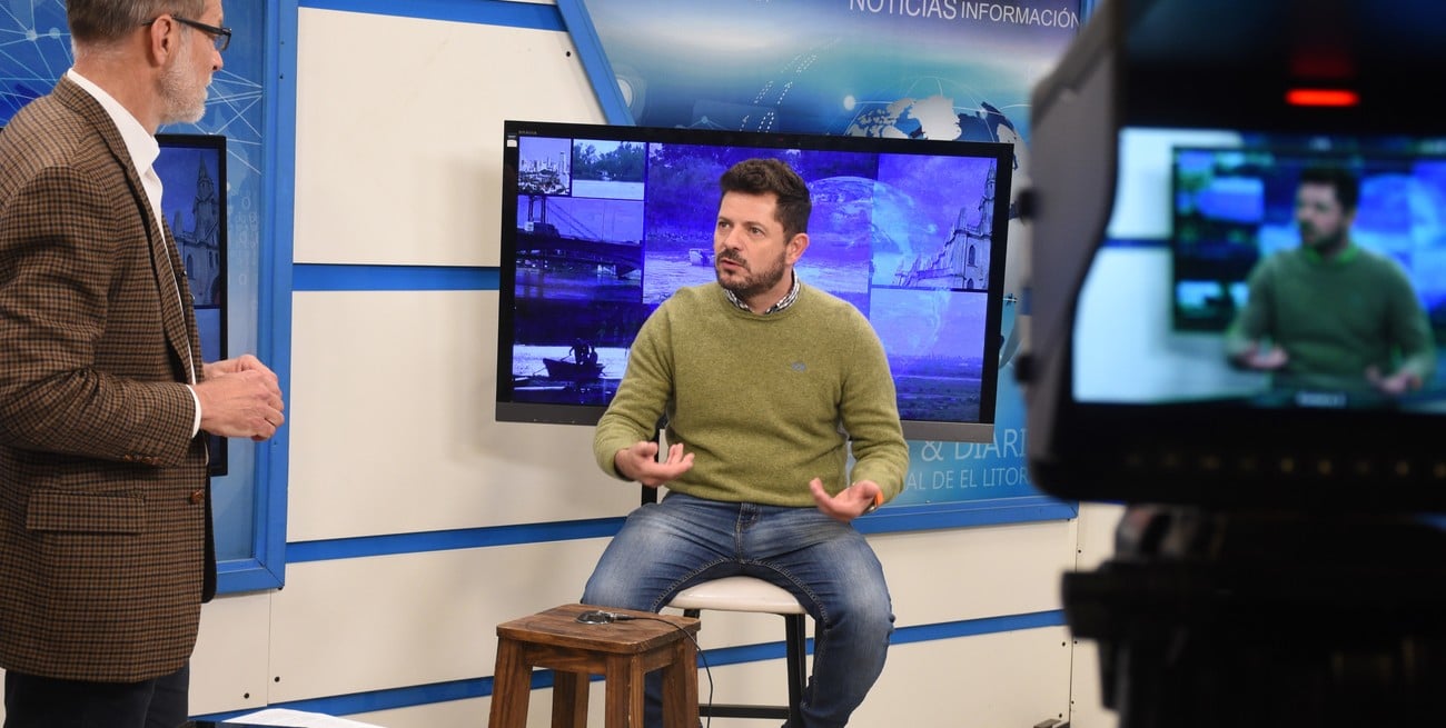 “Nuestra visión estratégica estaba en la posibilidad de tener un aeropuerto internacional y estamos a pocas semanas de que tengamos la certificación”, dijo sobre Sauce Viejo. Crédito: Luis Cetraro