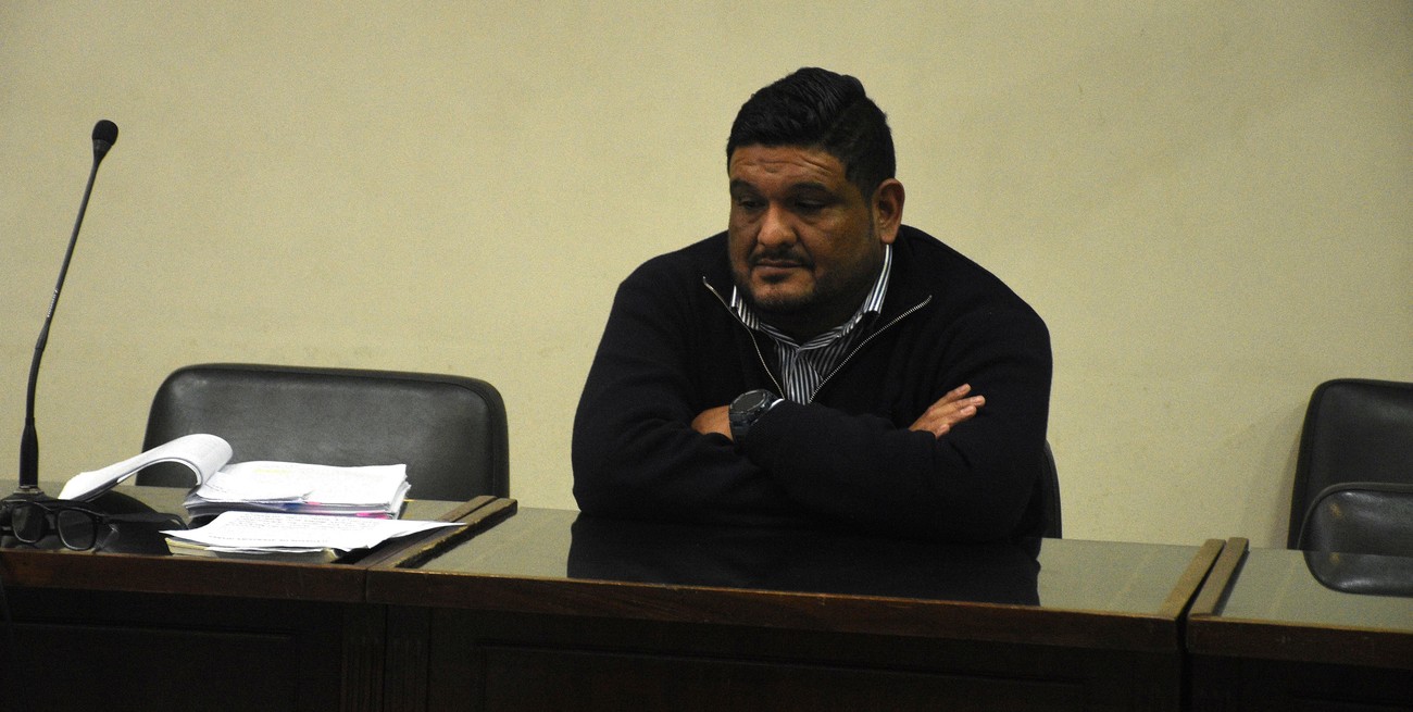 Ibáñez (43), que se desempeñaba como subjefe de la Brigada Antinarcóticos de Reconquista, seguirá en libertad hasta tanto la condena no quede firme. Crédito: Guillermo Di Salvatore