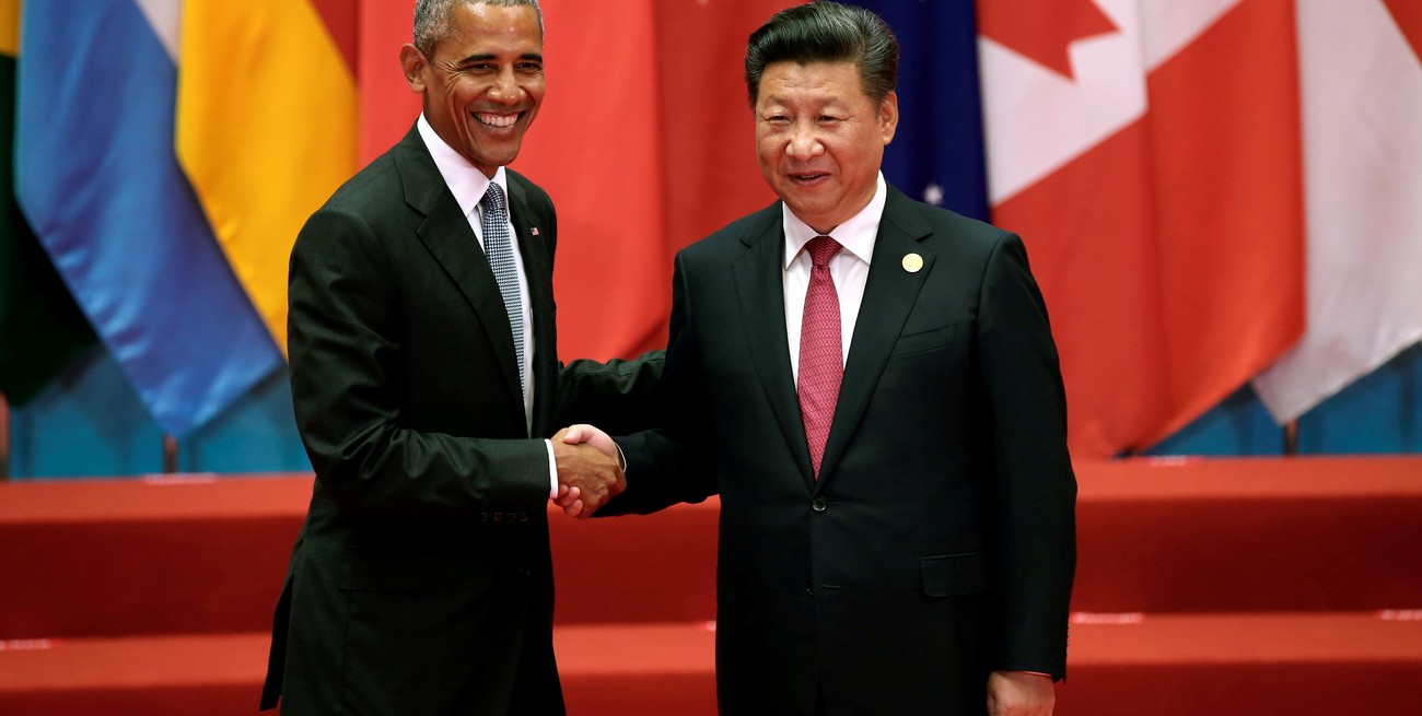 Barack Obama y Xi Jinping durante la cumbre del G20 de 2016 en China. Crédito: Damir Sagolj/Reuters