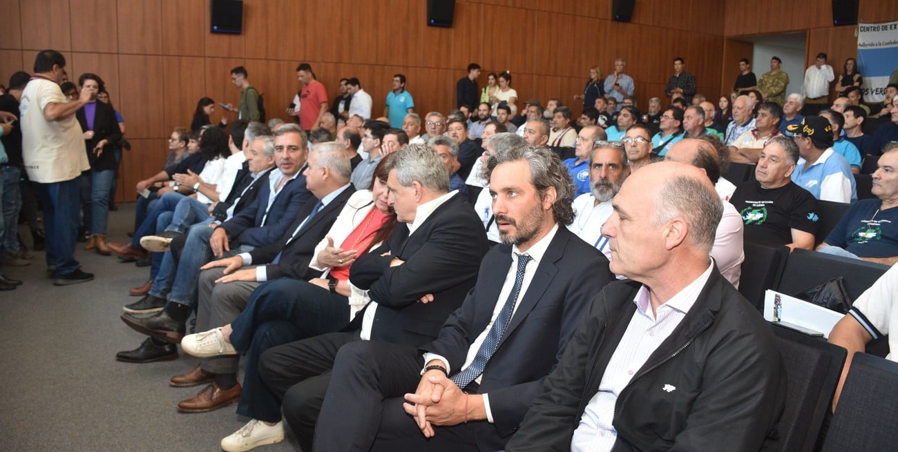 "Soy el primer dirigente político en el país en haber condenado lo que sucedió el 7 de octubre”, dijo Cafiero sobre el ataque de Hamas a Israel. Crédito: Flavio Raina
