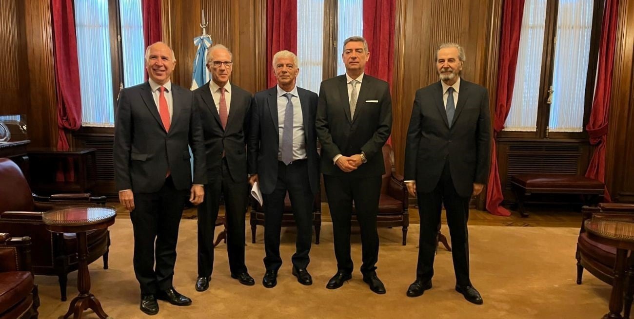 Días atrás, Cúneo Libarona fue recibido por los cuatro ministros de la Corte Suprema de Justicia de la Nación.